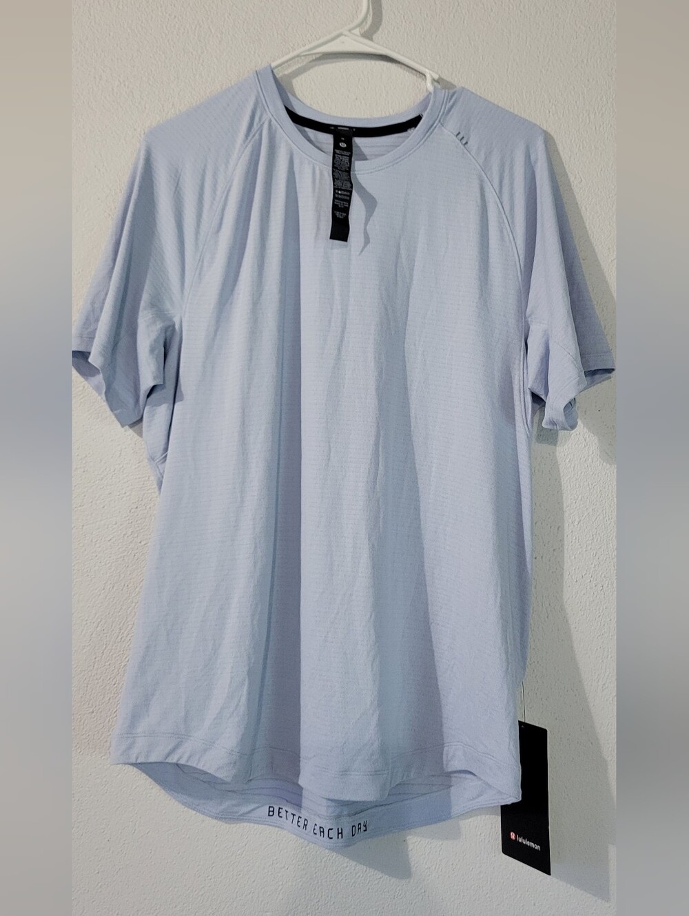 Camiseta Lululemon License to Train Short Sleeve Starlight - Talla M Hombre (NWT